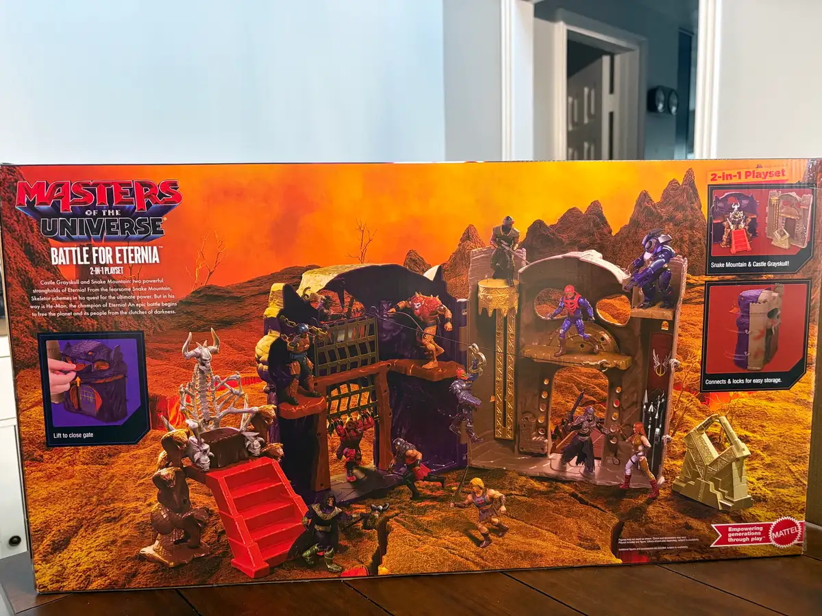 Masters of the Universe Battle For Eternia 2 in 1 Core Playset IH 3