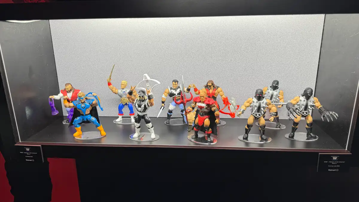 Masters of the WWE Universe SDCC 2026 Booth Images 1
