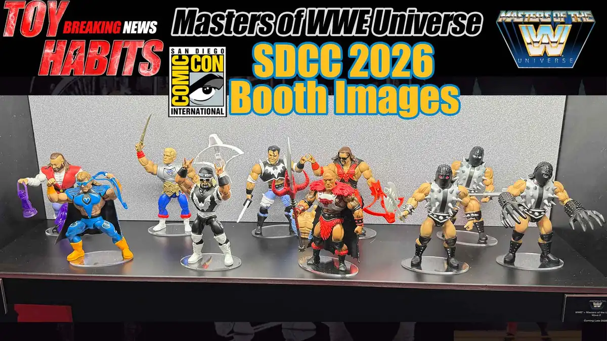 Masters Of The WWE Universe SDCC 2026 Booth Images Toy Habits Masters Of The WWE Universe SDCC 2026 Booth Images Toy Habits