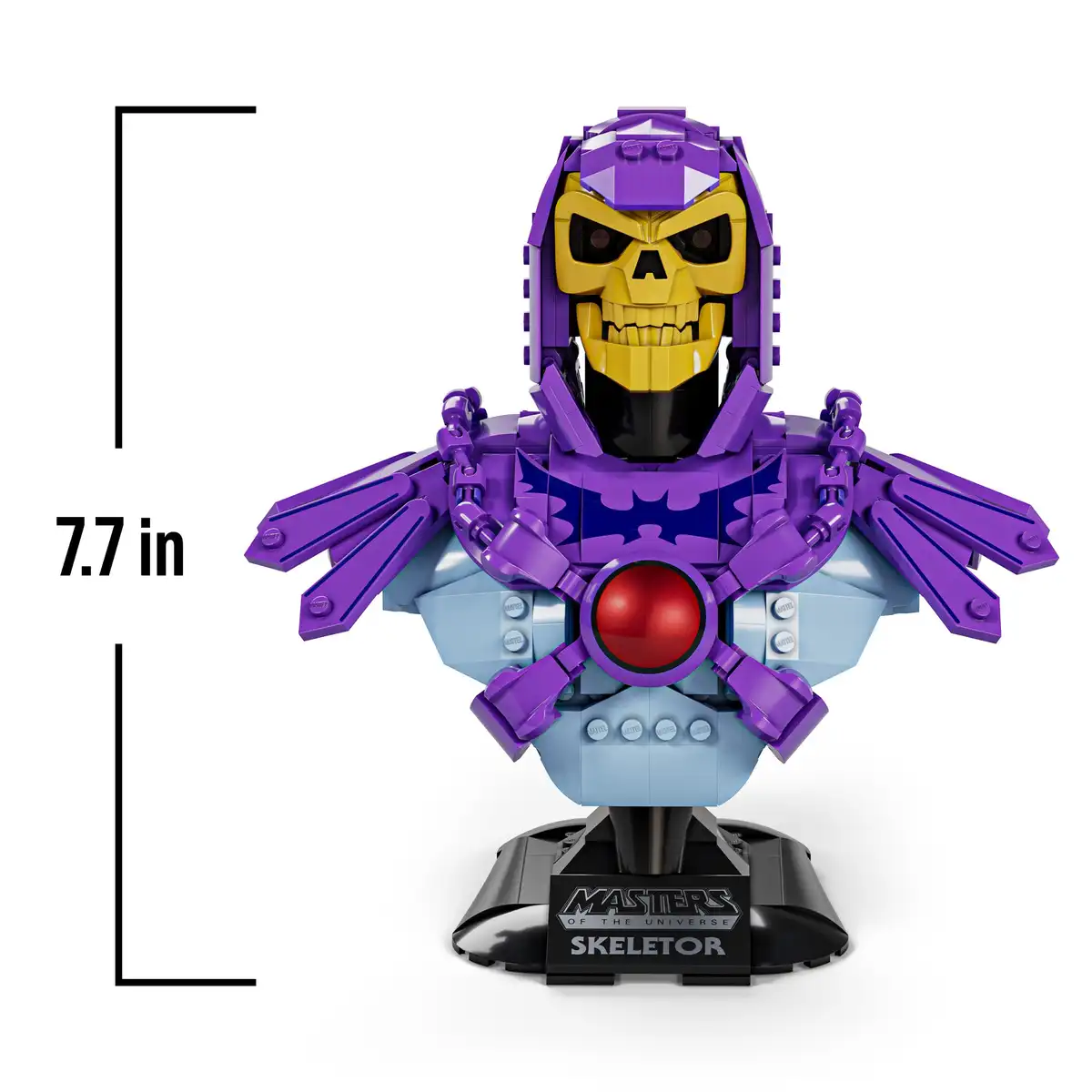 Mattel Brick Shop Masters of the Universe Buildable Skeletor Bust 07