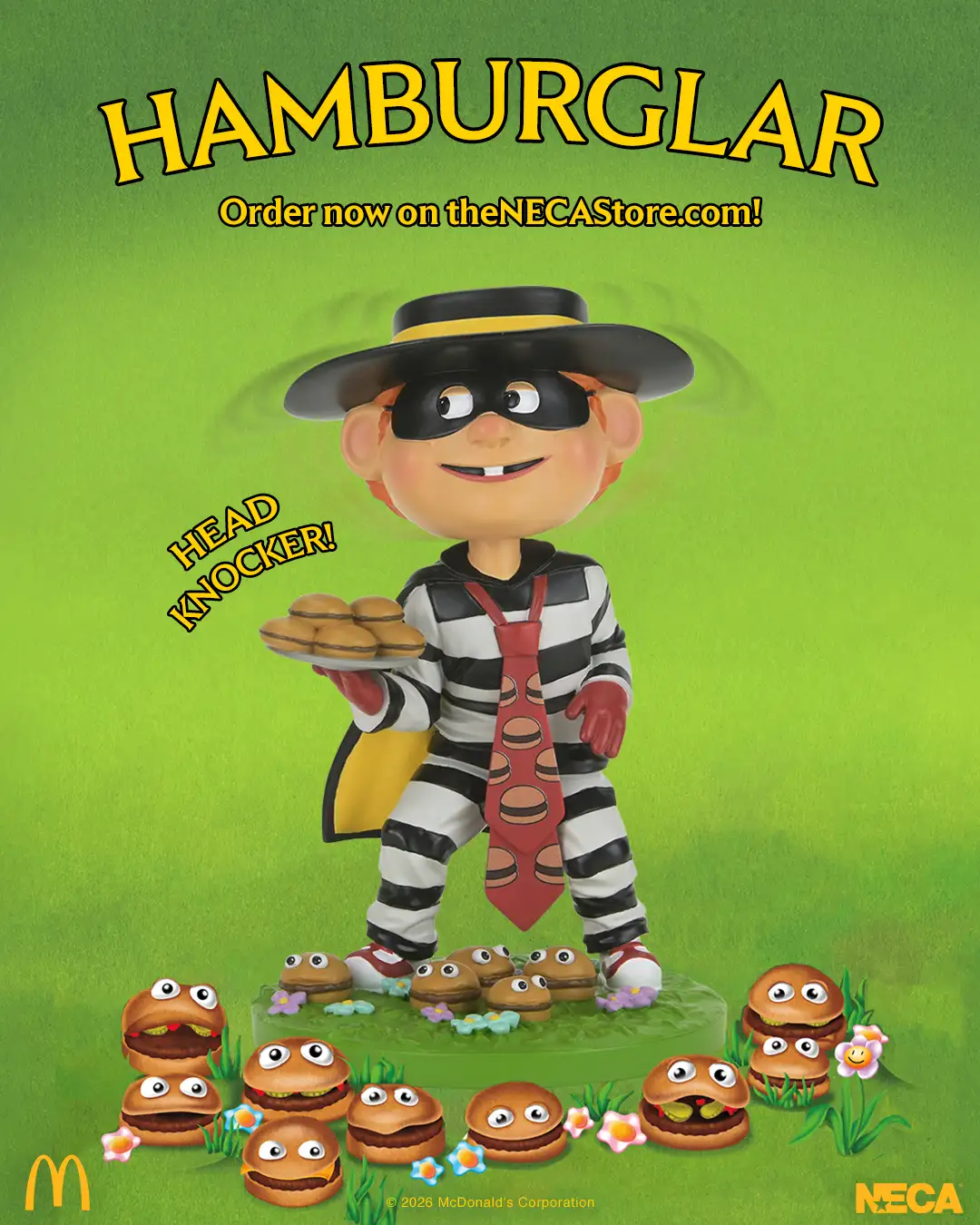 McDonald's Hamburglar Head Knocker (PRE ORDER) 01