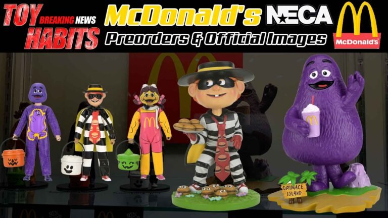 McDonalds NECA SDCC 2026 Preorders & Official Images
