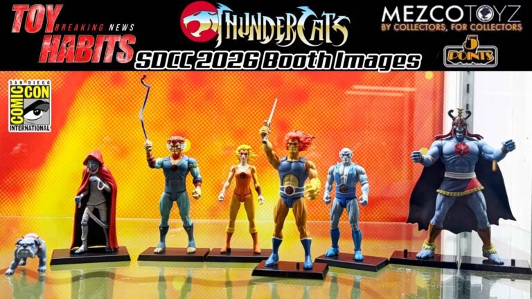Mezco Five Points ThunderCats SDCC 2026 Booth Images