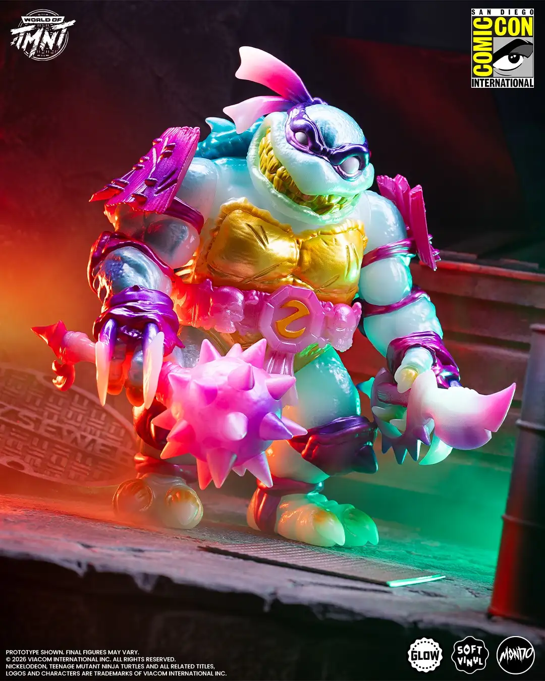 Mondo TMNT Slash Soft Vinyl Mutagen Variant 1