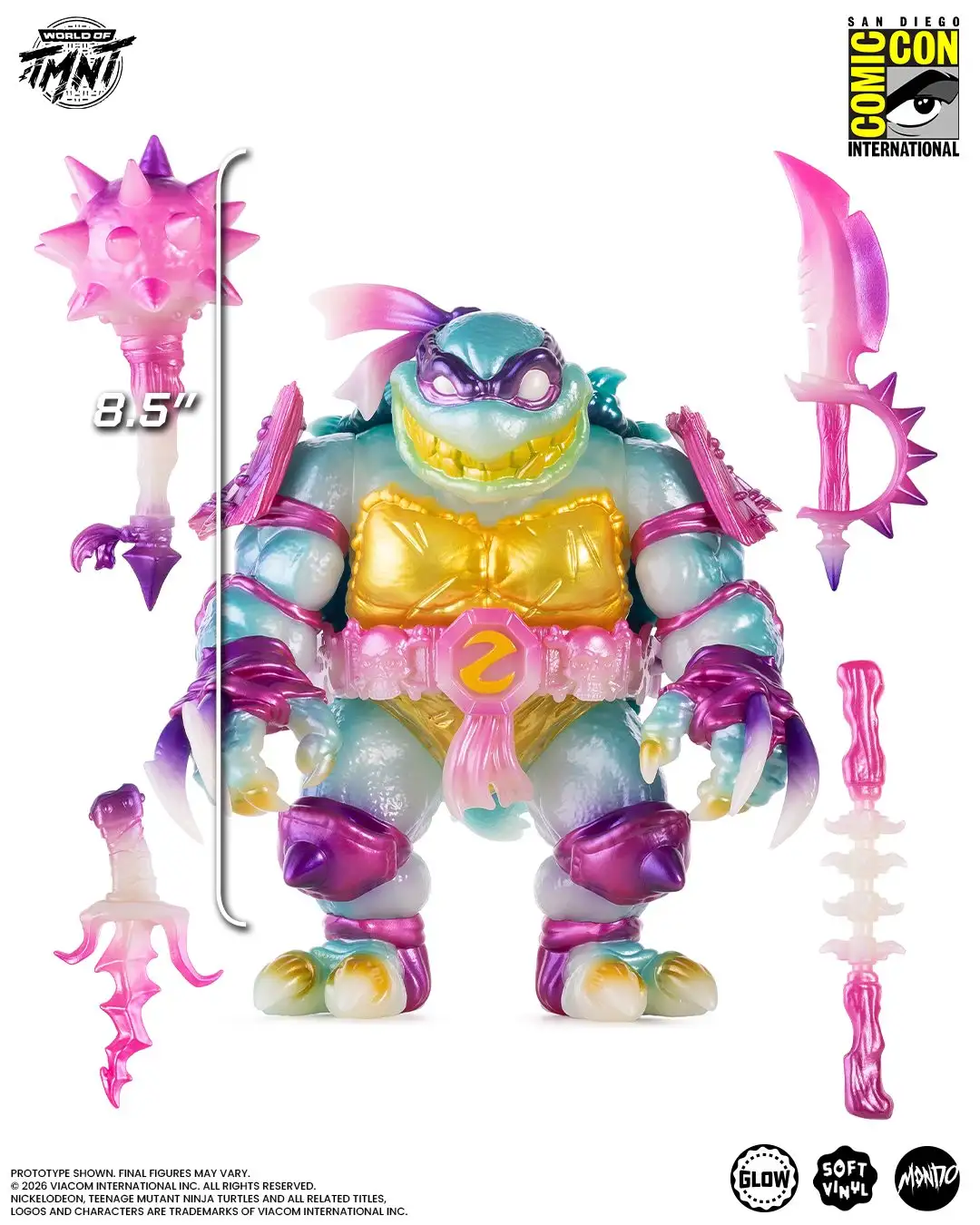 Mondo TMNT Slash Soft Vinyl Mutagen Variant 10