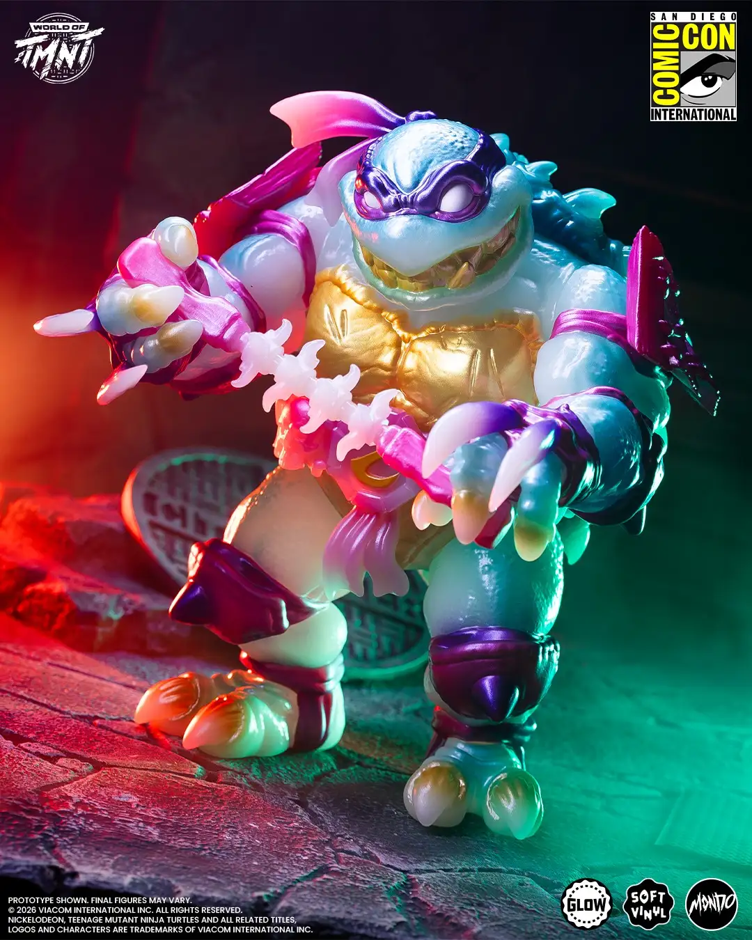 Mondo TMNT Slash Soft Vinyl Mutagen Variant 2