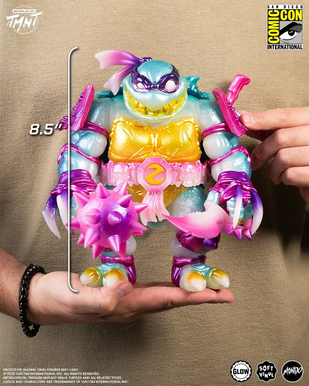 Mondo TMNT Slash Soft Vinyl Mutagen Variant 3