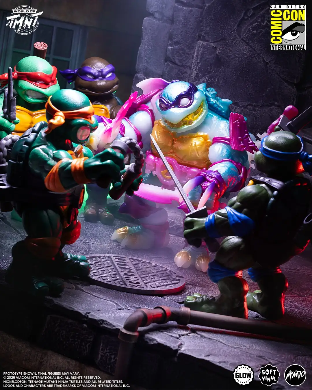 Mondo TMNT Slash Soft Vinyl Mutagen Variant 4