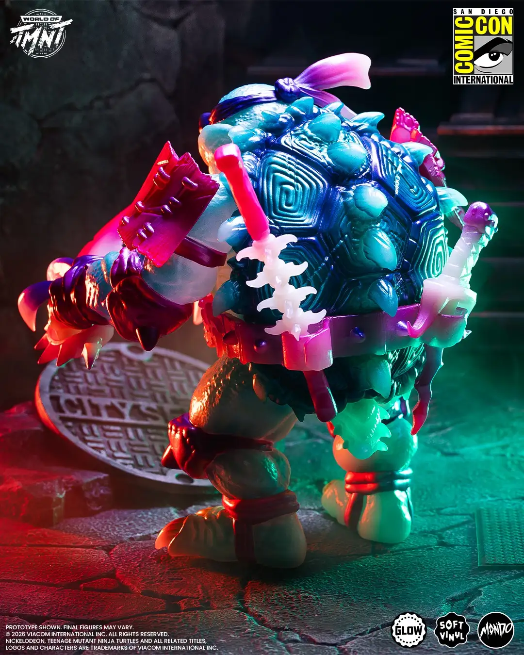 Mondo TMNT Slash Soft Vinyl Mutagen Variant 5
