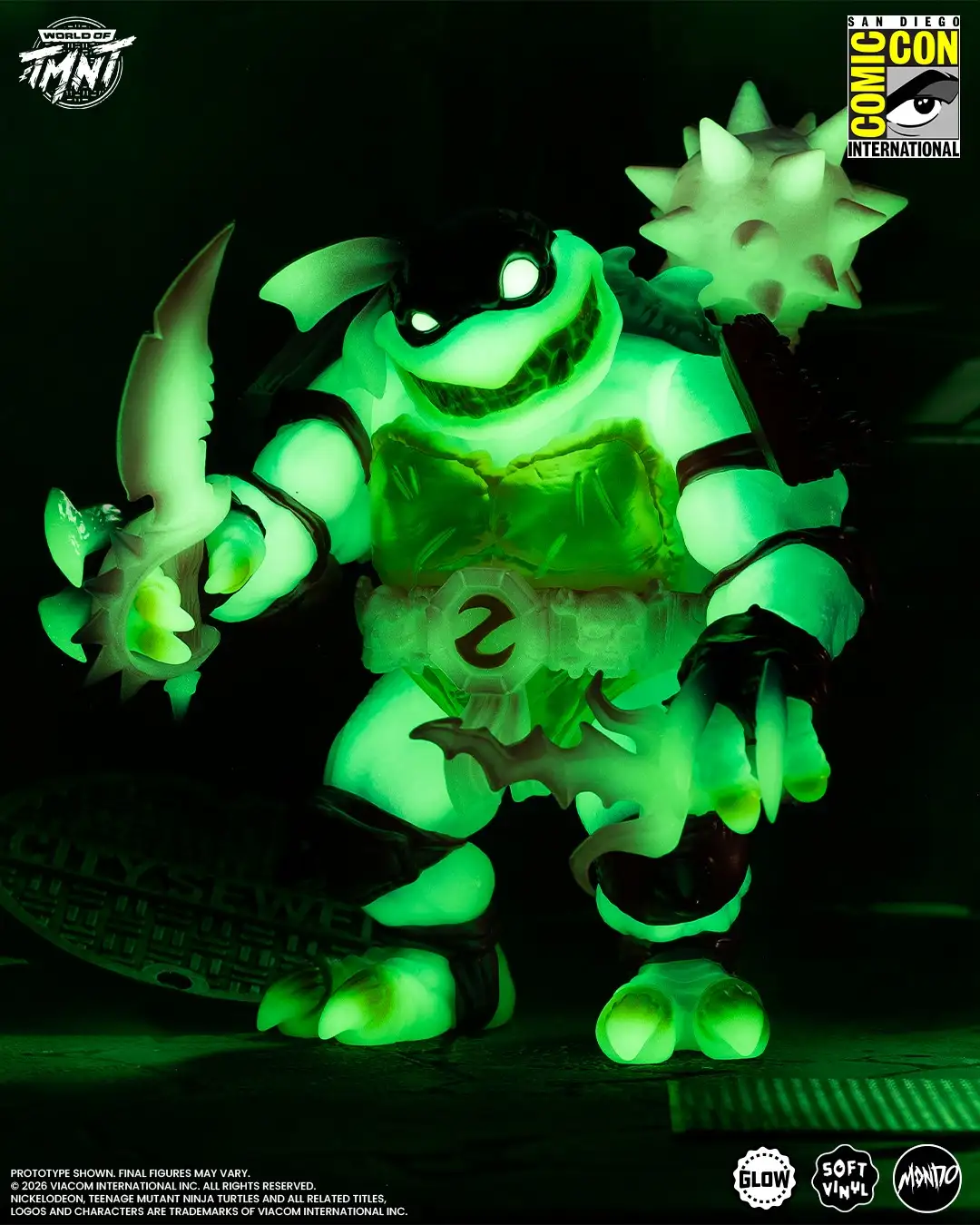 Mondo TMNT Slash Soft Vinyl Mutagen Variant 7