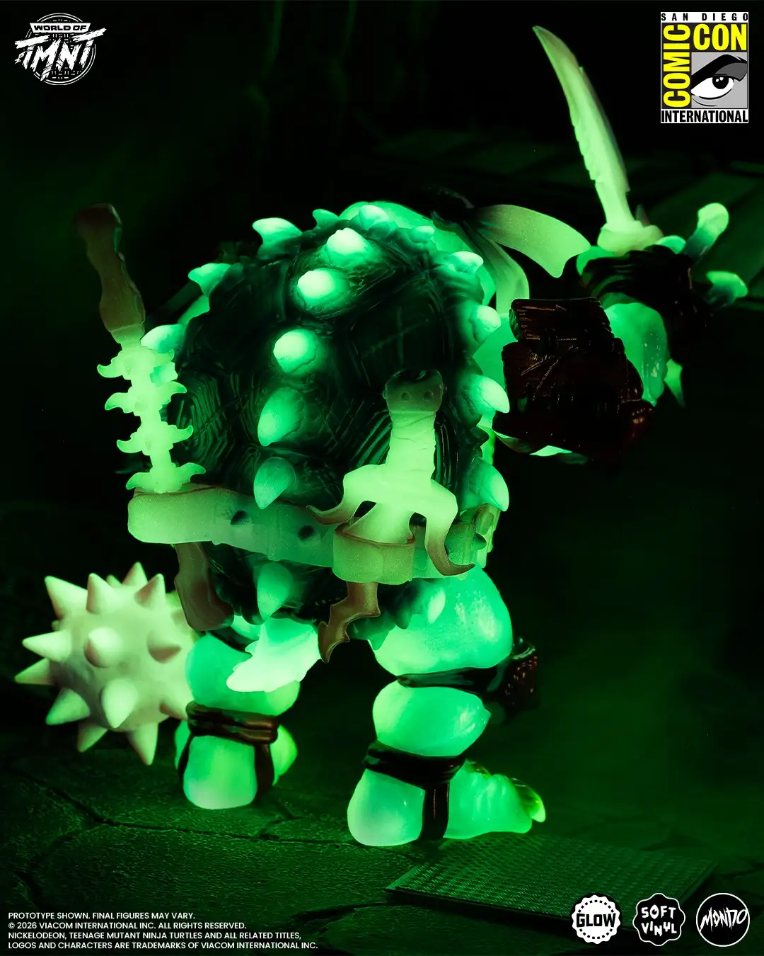 Mondo TMNT Slash Soft Vinyl Mutagen Variant 9