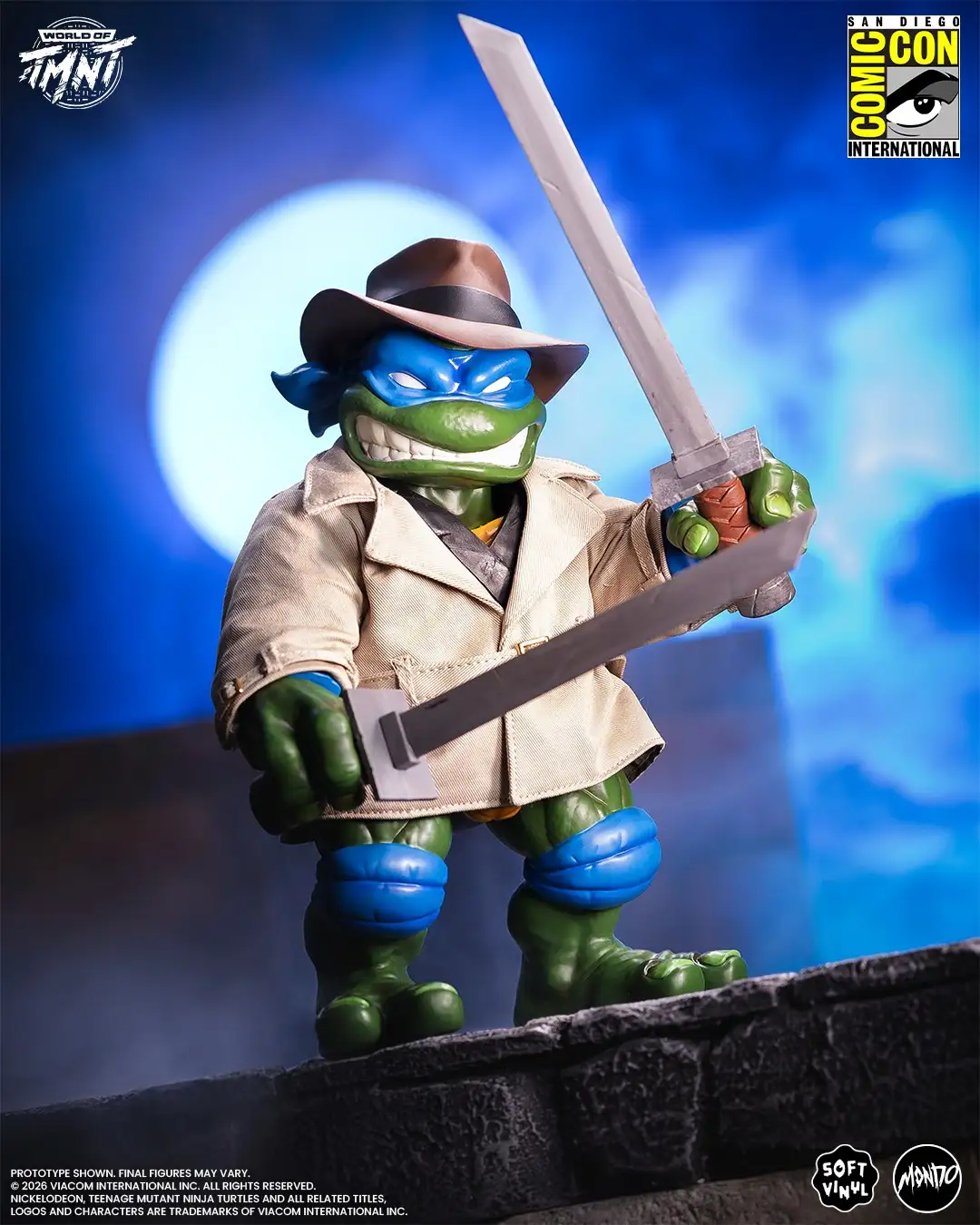 Mondo TMNT Undercover Turtles Soft Vinyl SDCC 2026 Exclusives 2