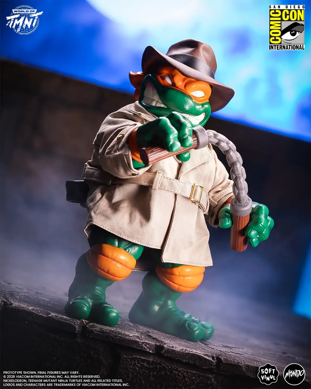 Mondo TMNT Undercover Turtles Soft Vinyl SDCC 2026 Exclusives 3