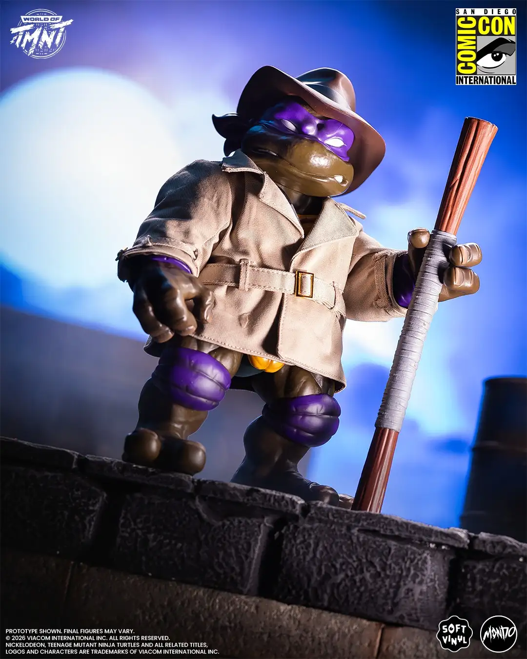 Mondo TMNT Undercover Turtles Soft Vinyl SDCC 2026 Exclusives 7