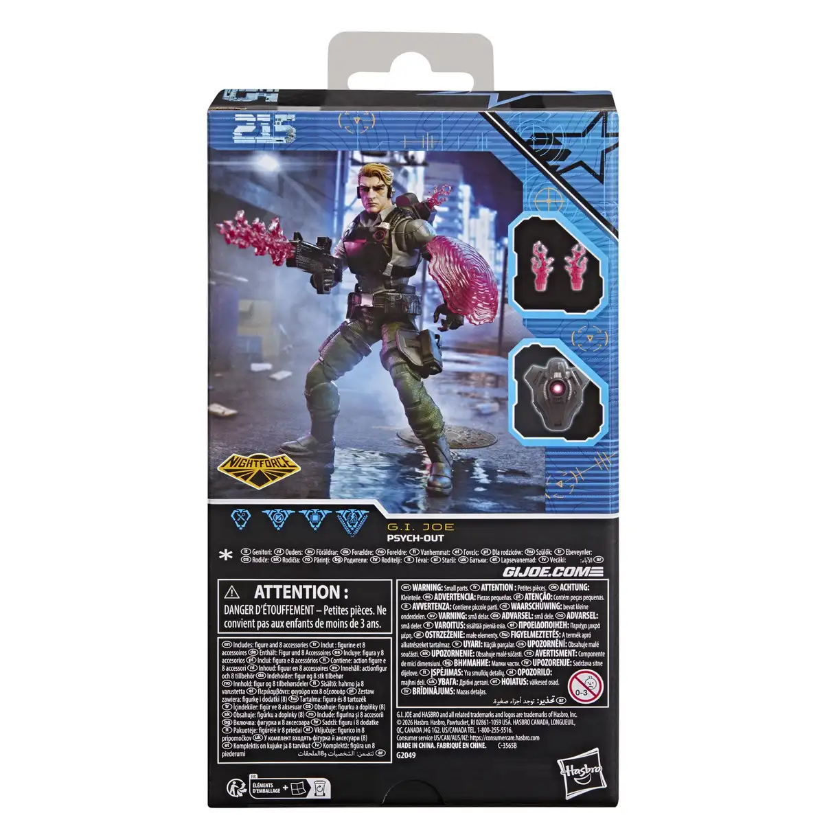 Night Force Psyche Out GI Joe Classified Series Official Images 5