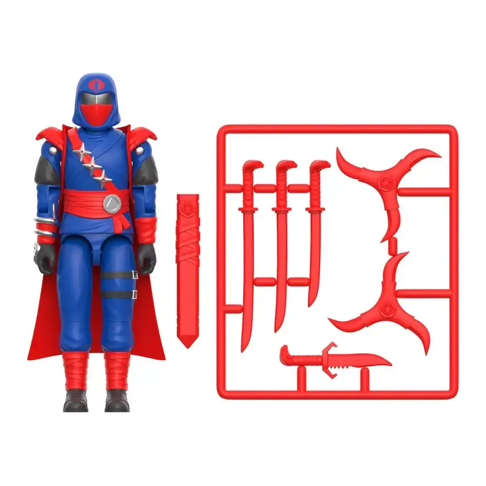 Ninja Force Cobra Commander Super GI Joe ReAction+ 3c