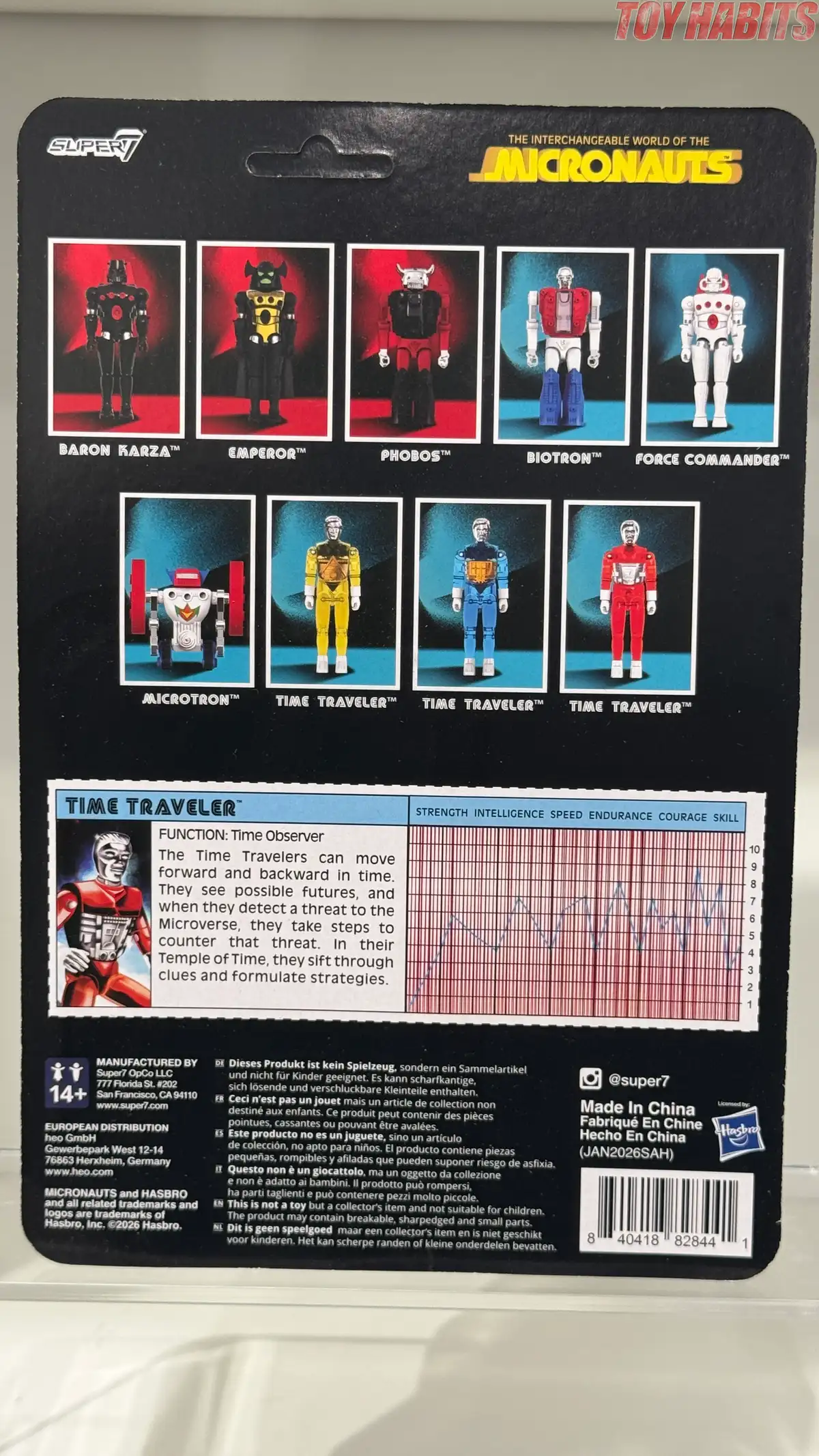 Orange Time Traveler Micronauts Super7 ReAction+ 4