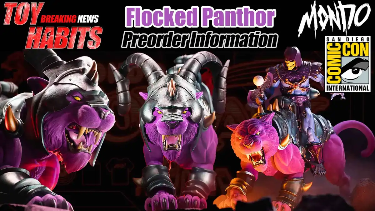 Panthor-Flocked-Mondo-Limited-Edition-Sixth-Scale-SDCC-2026-Preorder-Information