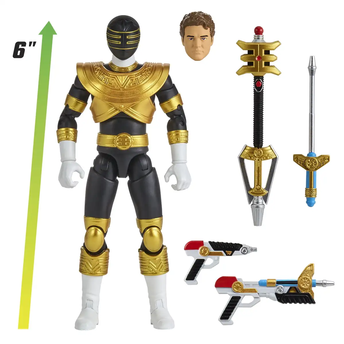 Power Rangers 6 Zeo Gold Ranger Collector Series Figure 03