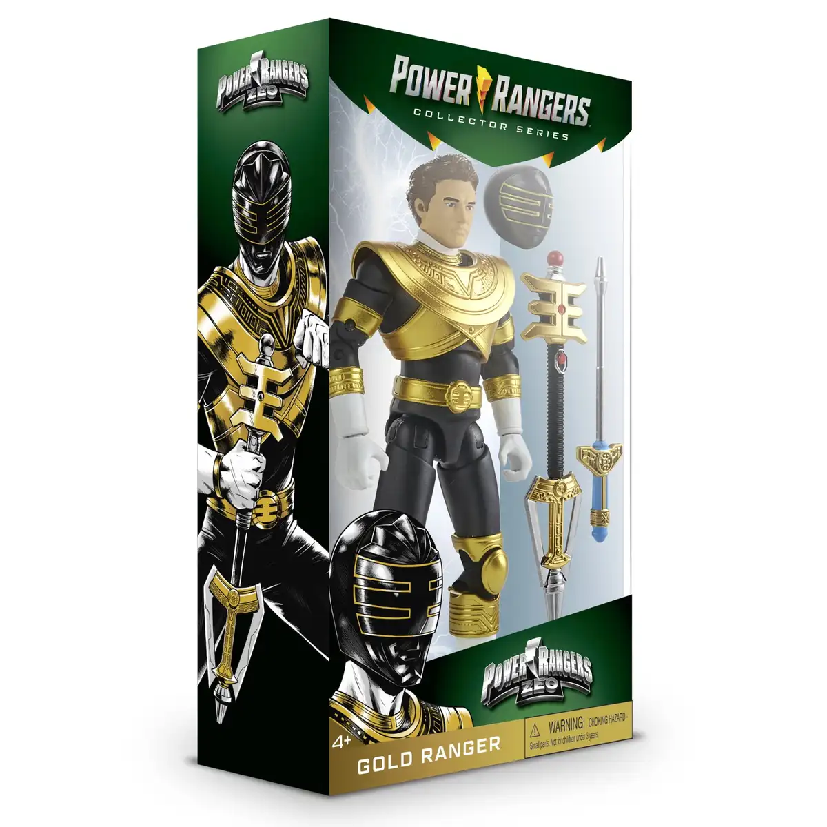 Power Rangers 6 Zeo Gold Ranger Collector Series Figure 04