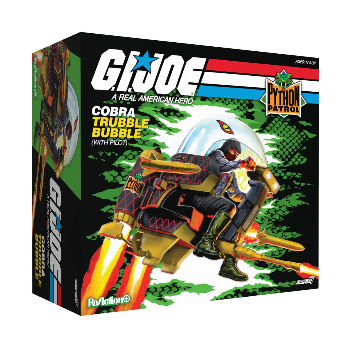 RE GIJoe CobraTrooper TrubbleBubble PythonPatrol package