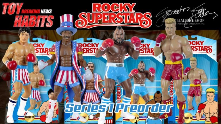 Rocky Superstars Series 1 Sly Stallone Shop Exclusive Preorders