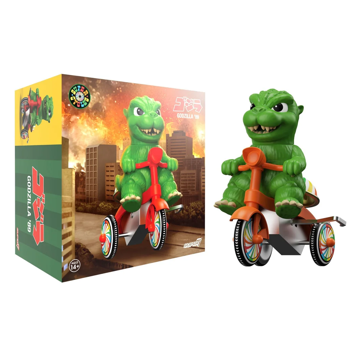 ST Toho Godzilla89 RedTrike productpackage