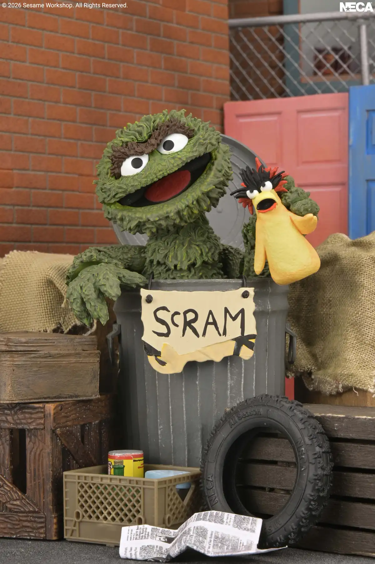 Sesame Street Ultimate Oscar the Grouch Action Figure 11