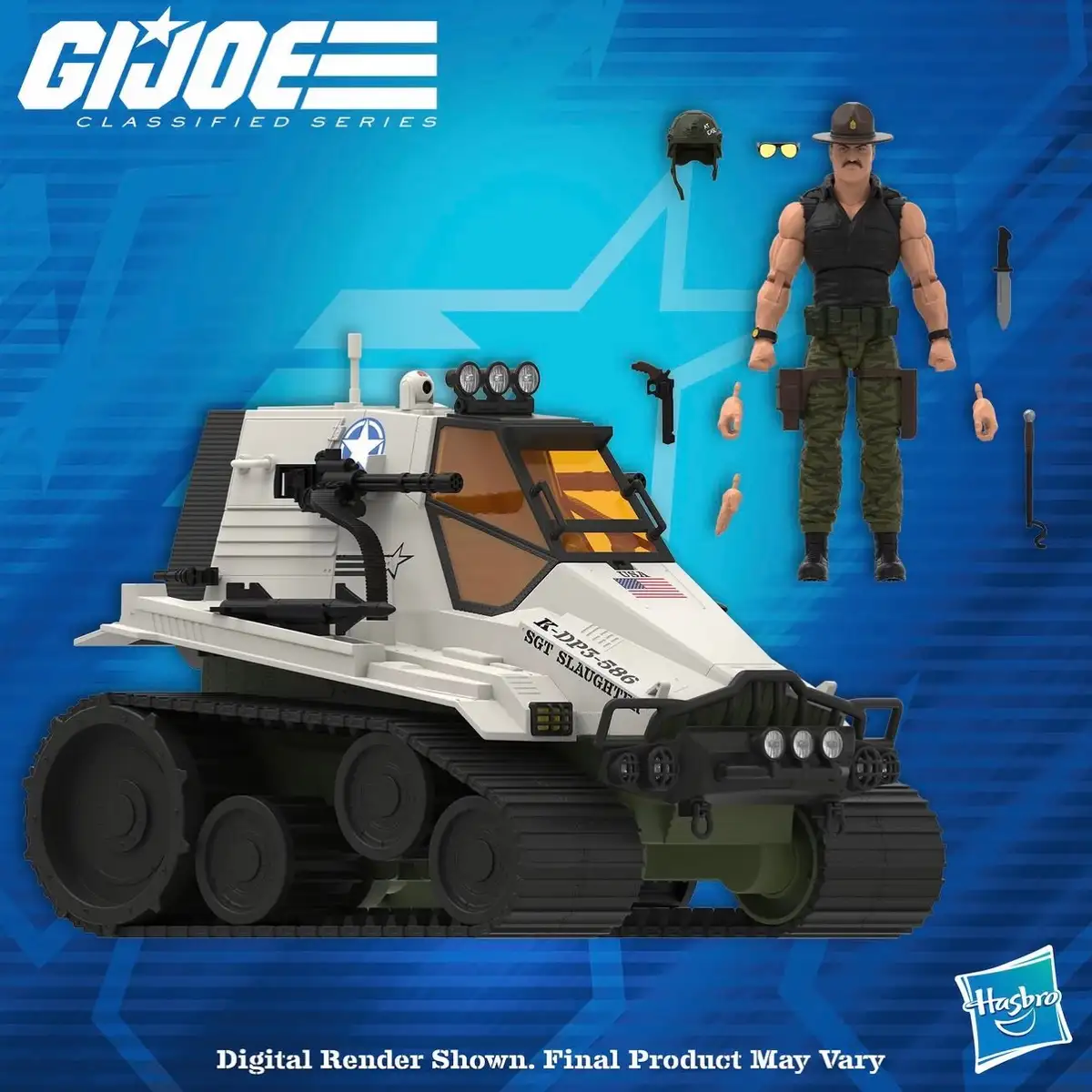 Sgt Slaughter GI Joe Classified Series Digital Render 1