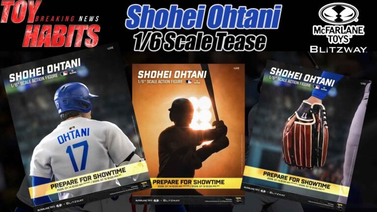 Shohei Ohtani LA Dodgers Sixth Scale Figure McFarlane Toys x Blitzway Tease