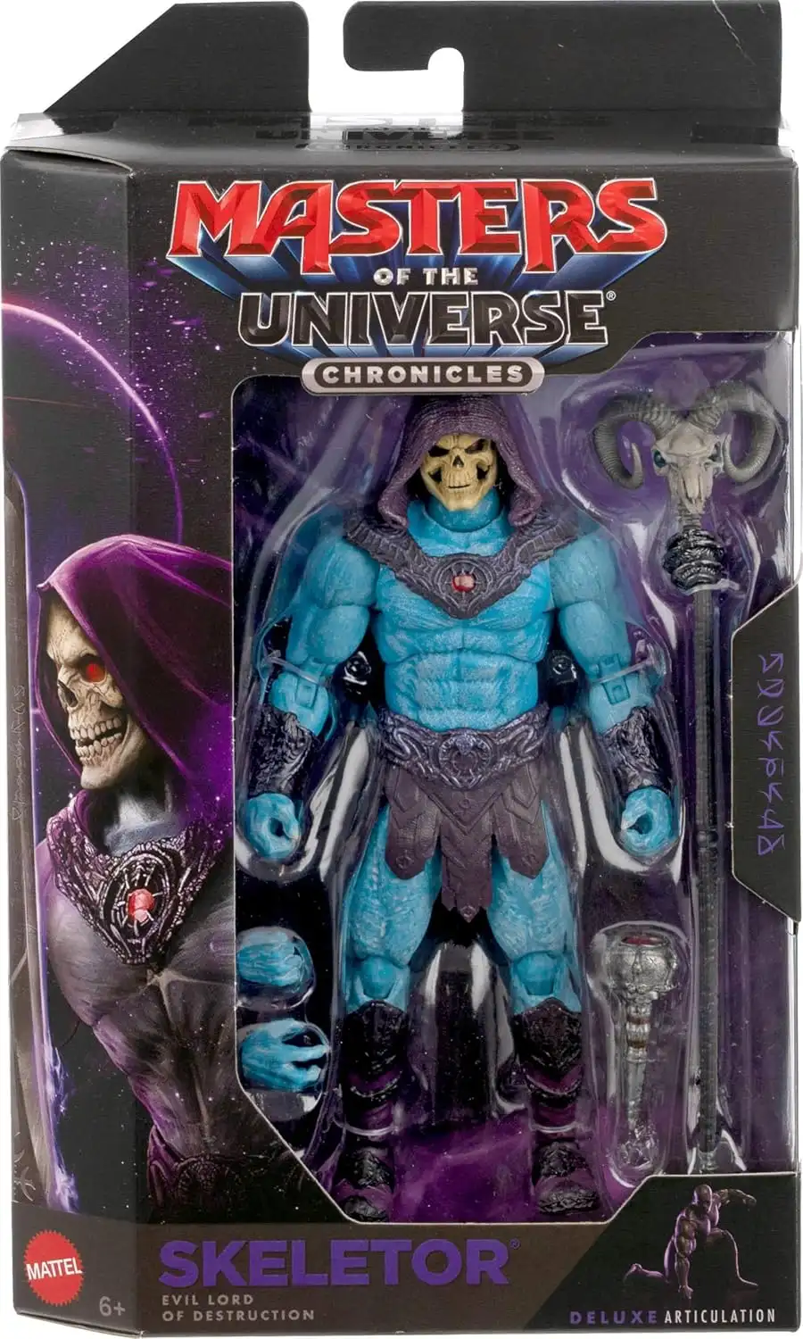 Skeletor Version 2 Goblet MOTU Chronicles Package Front
