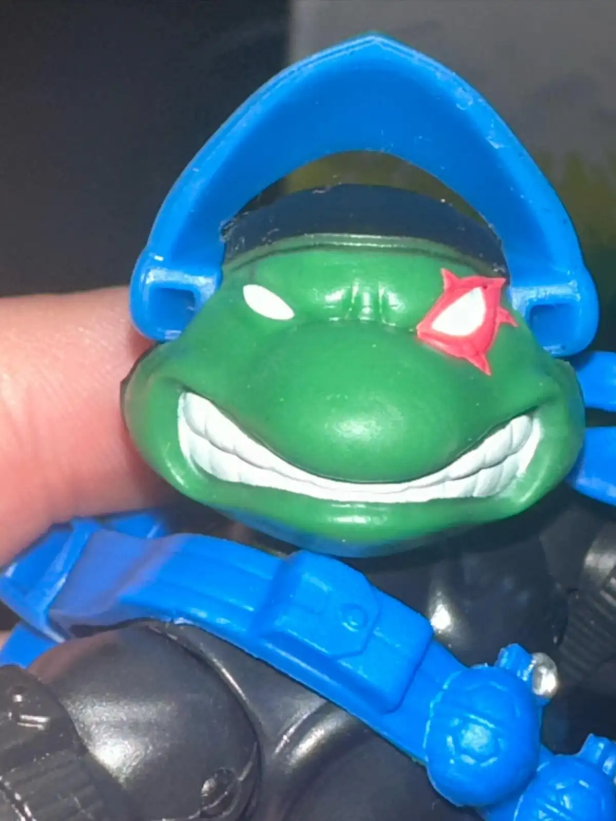 Snake Eyes Leo TMNT X GI Joe Wave 1 In Hand 5