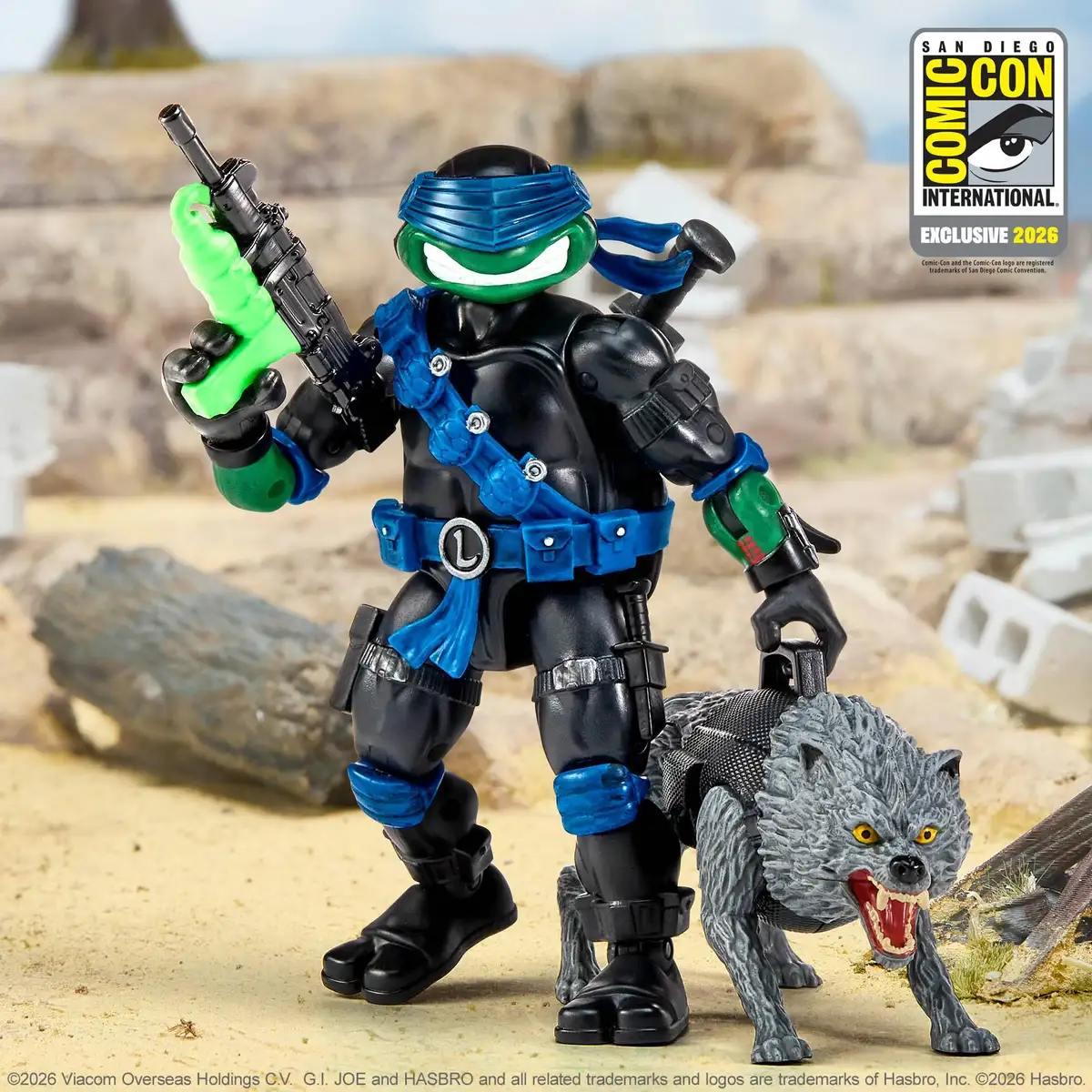 Snake Eyes x Leo & Timber x Rahzar SDCC 2026 Exclusive 1