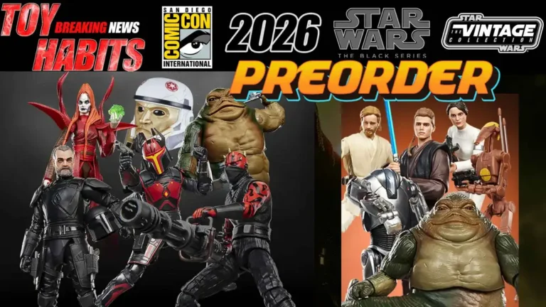 Star Wars Black Series and Vintage Collection SDCC 2026 Preorders