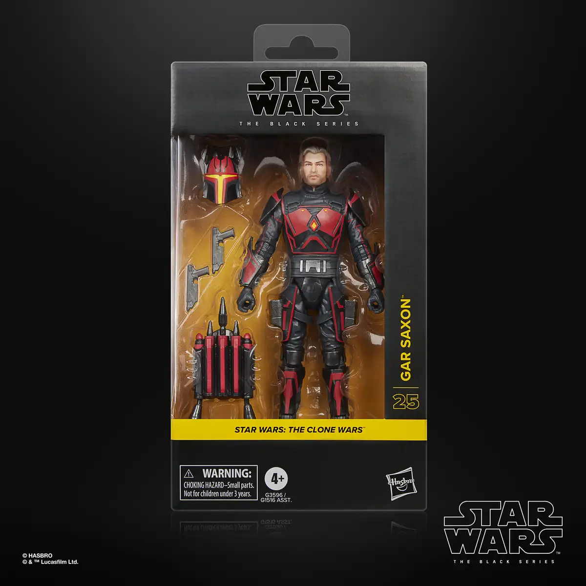 Star Wars  The Black Series Gar Saxon (The Clone Wars) Action Figure 09
