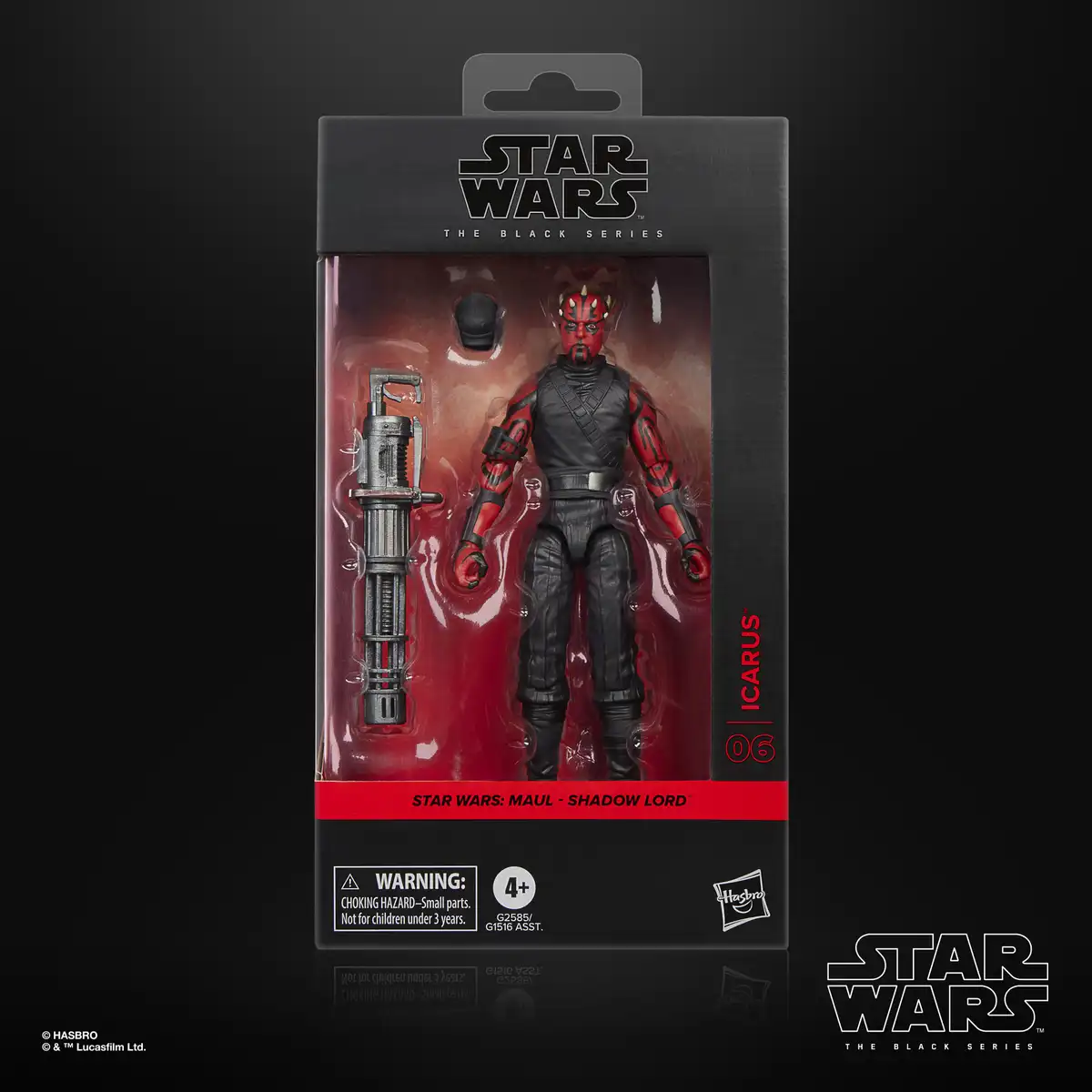 Star Wars  The Black Series Icarus (Maul  Shadow Lord) Action Figure 09