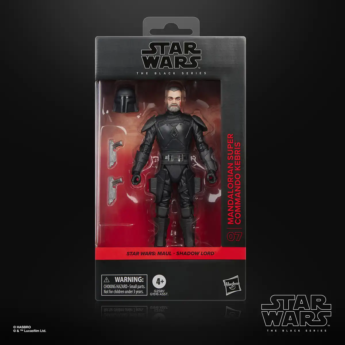 Star Wars  The Black Series Mandalorian Super Commando Kebris (Maul  Shadow Lord) Action Figure 10