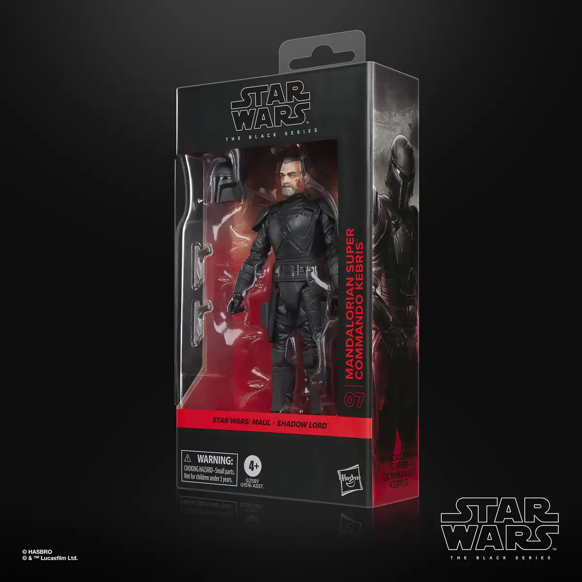 Star Wars  The Black Series Mandalorian Super Commando Kebris (Maul  Shadow Lord) Action Figure 11