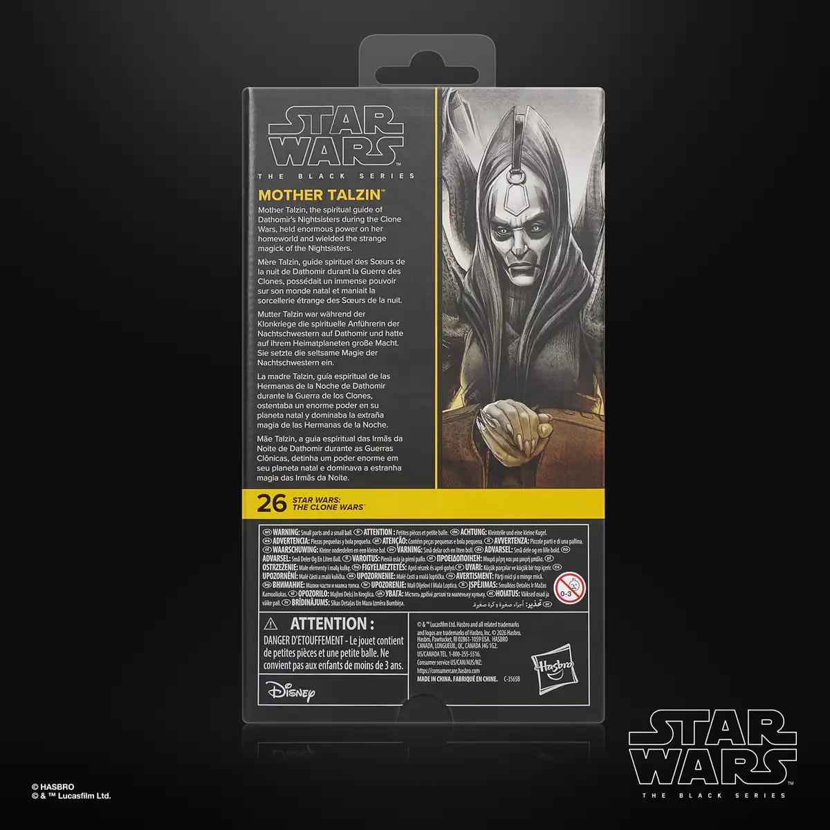Star Wars  The Black Series Mother Talzin (The Clone Wars) Action Figure 11