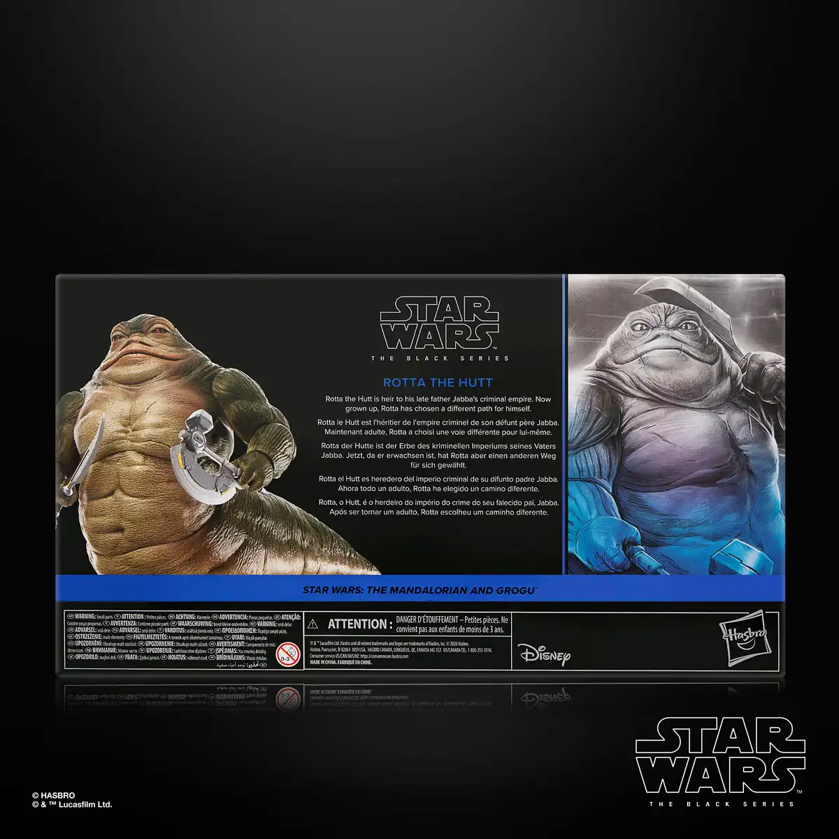 Star Wars  The Black Series Rotta the Hutt (The Mandalorian and Grogu) Action Figure 14