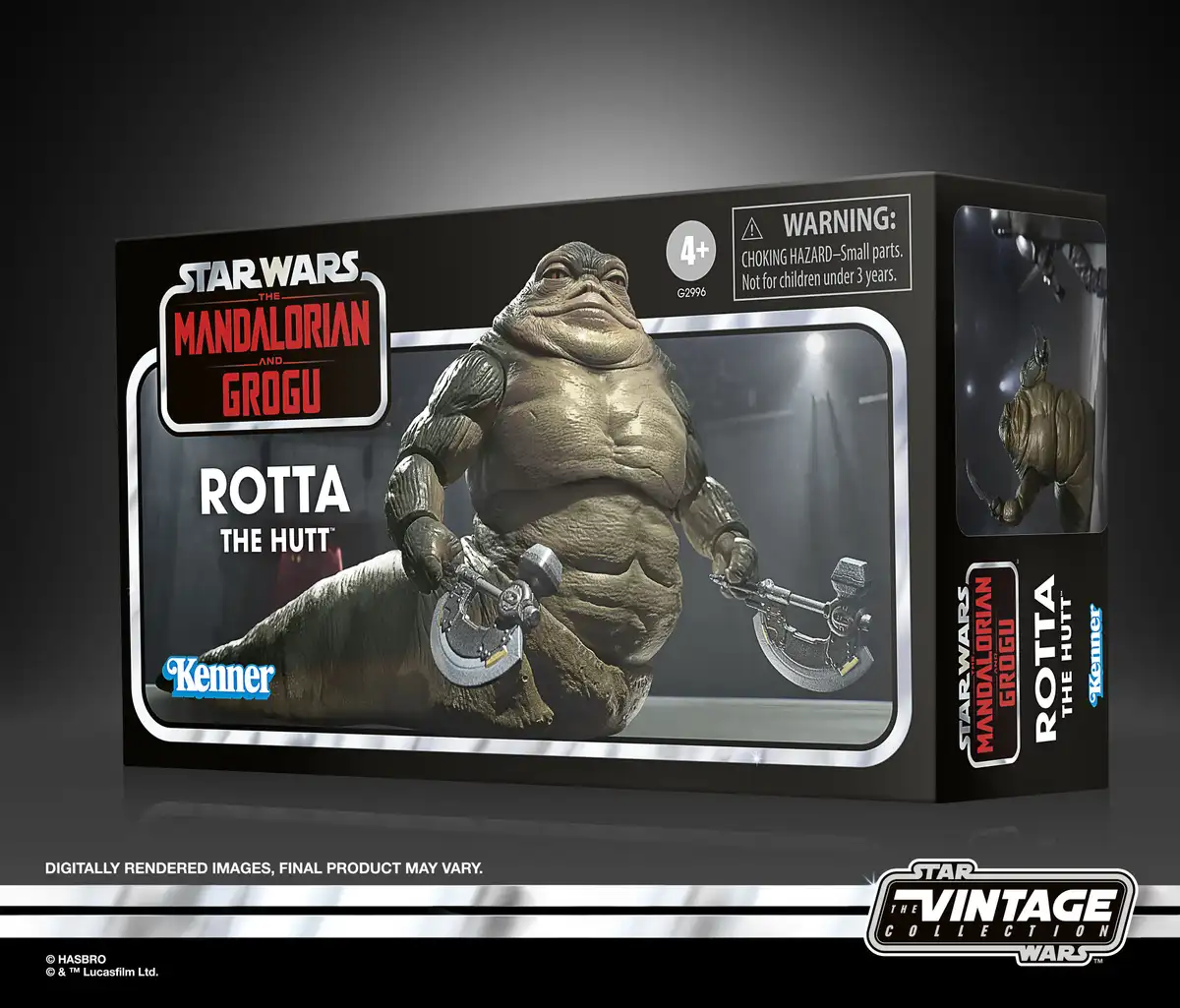 Star Wars  The Vintage Collection Rotta the Hutt (The Mandalorian and Grogu) Action Figure 05