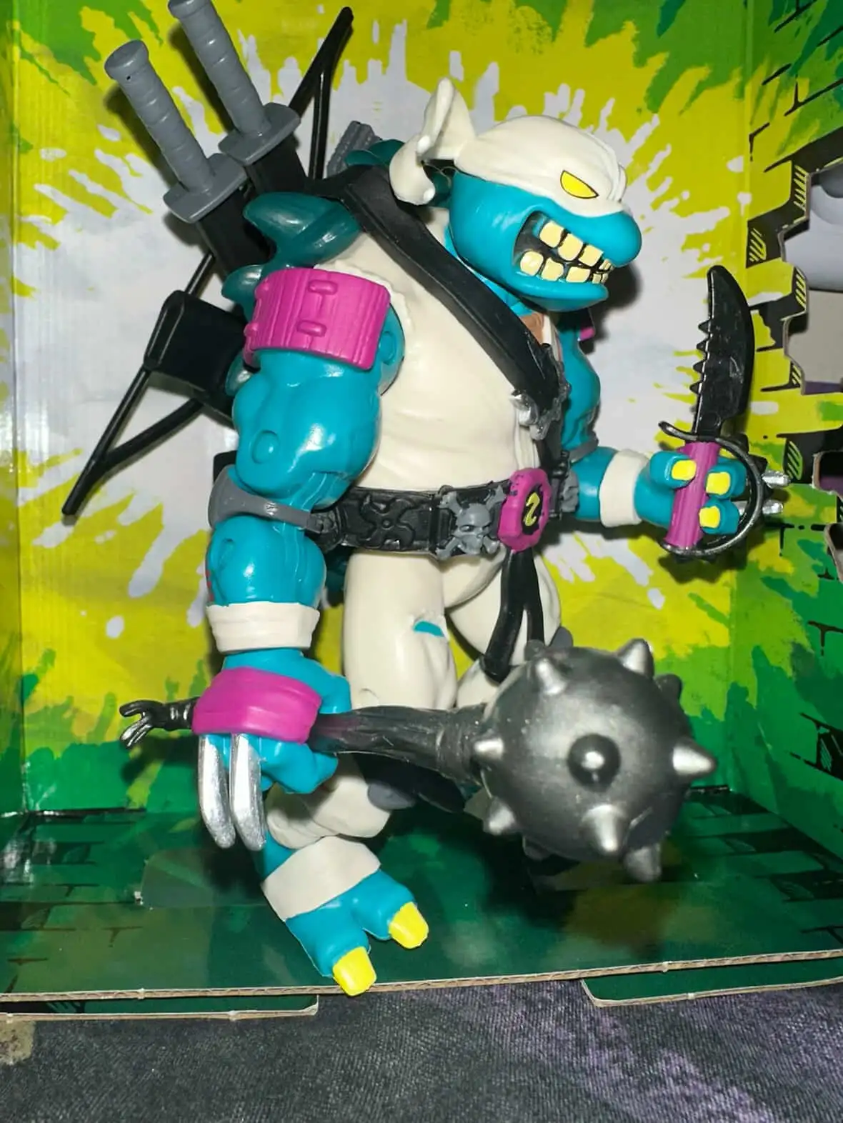 Stormshadow Slash TMNT X GI Joe Wave 1 In Hand 3