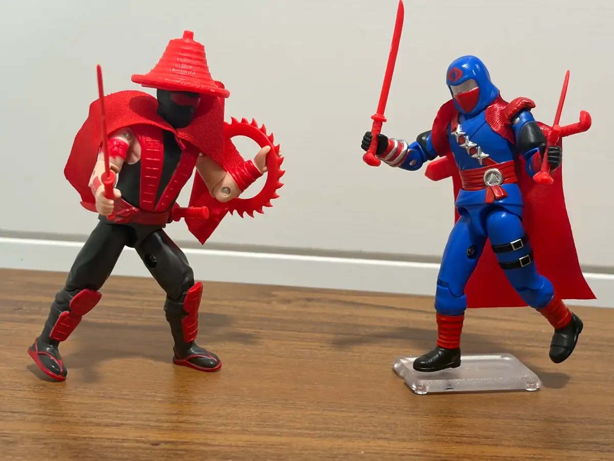 Super7 GI Joe ReAction+ Ninja Force Target Exclusives IH 20