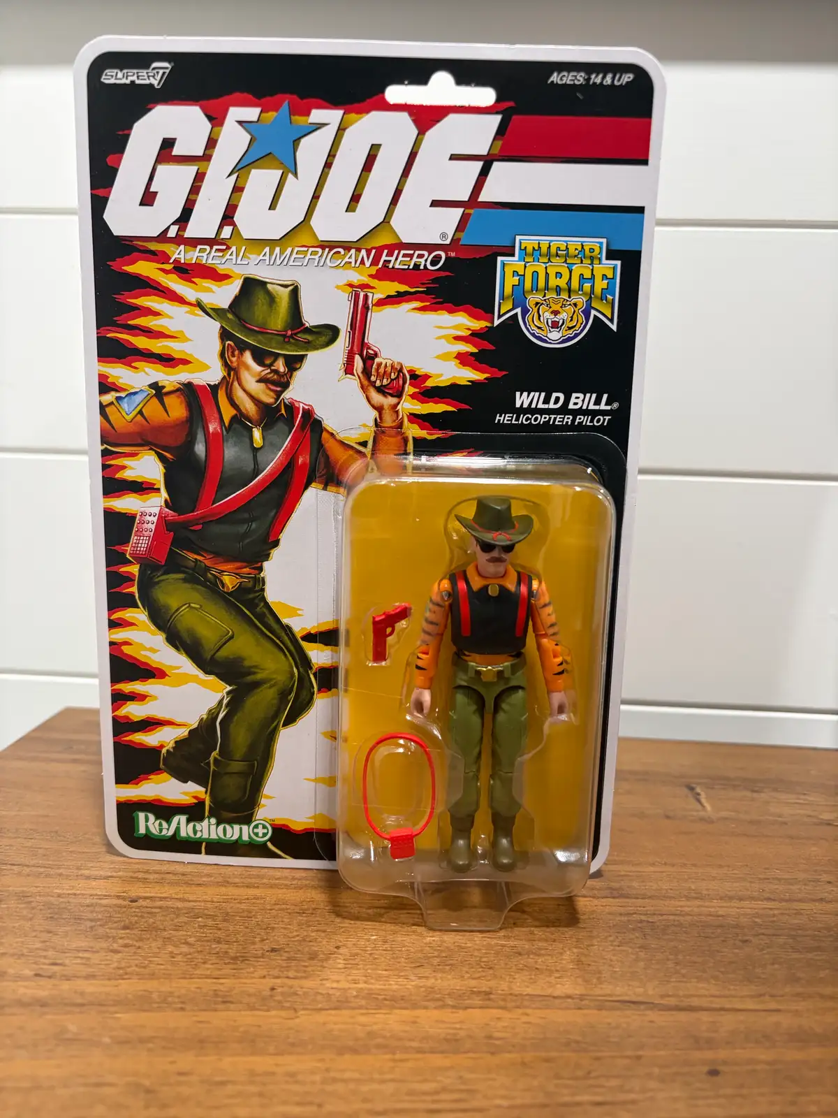 Super7 GI Joe ReAction+ Tiger Force Wild Bill Target Exclusive IH 3