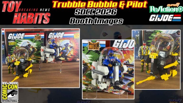 Super7 Trubble Bubble ReAction+ 2026 SDCC Booth Images