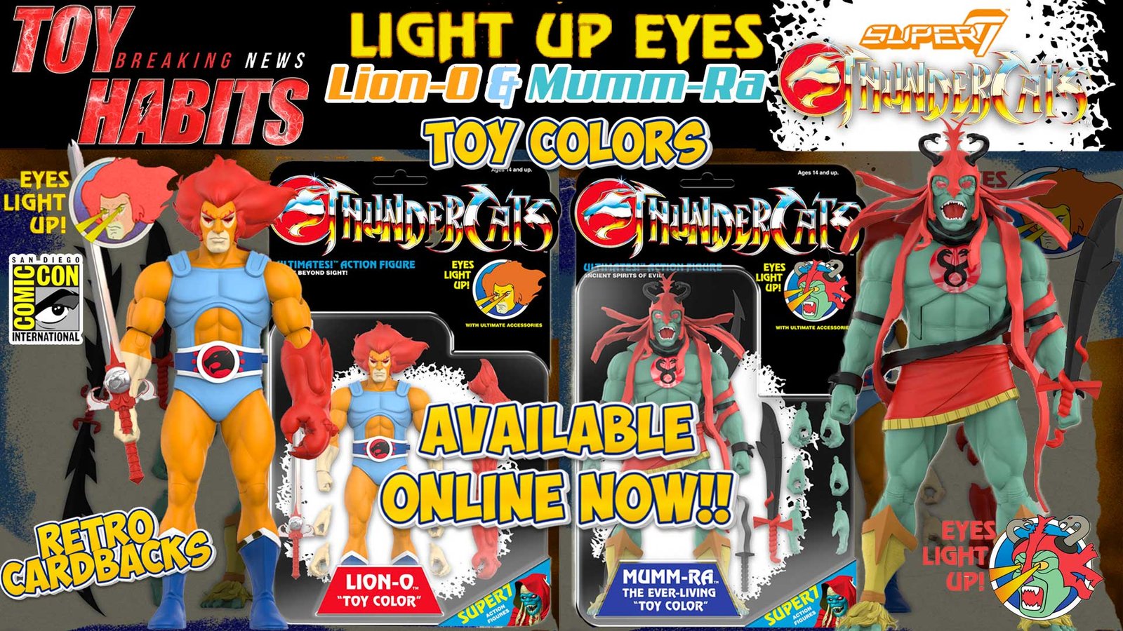 Super7-ULTIMATES-Lion-O-&-Mummra-Light-Up-Eyes-Retro-Cardback-Toy-Color-SDCC-2026-Exclusives-Online
