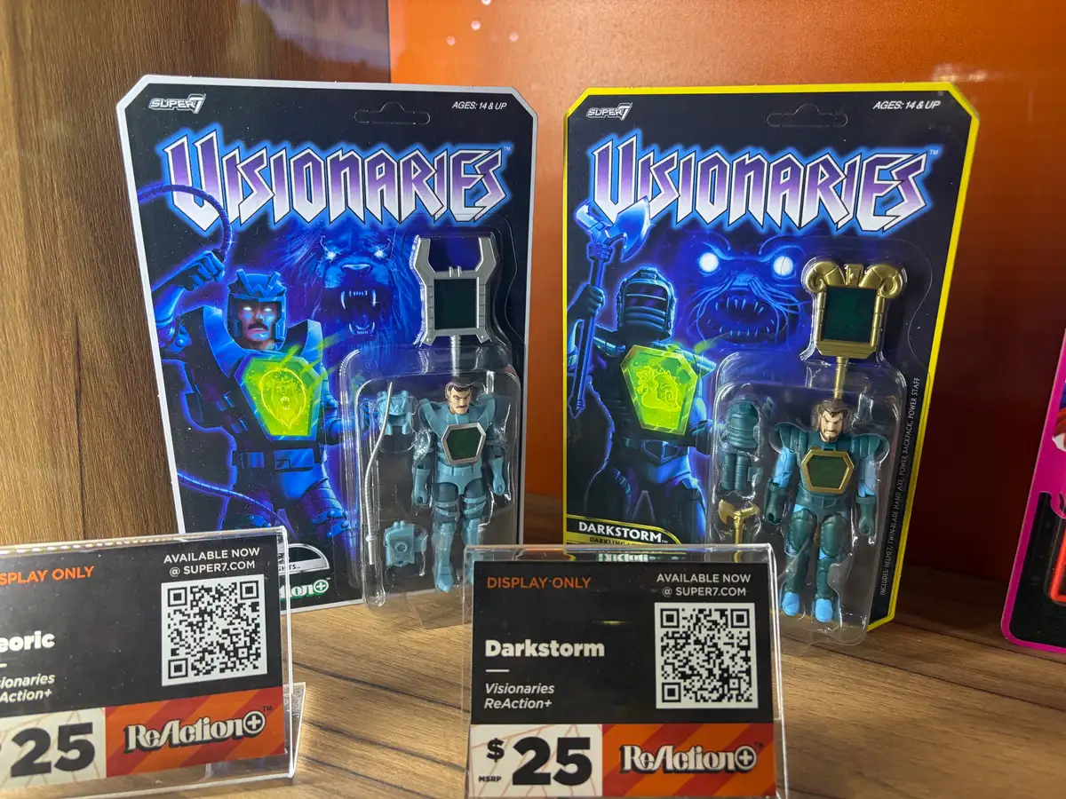Super7 Visionaries ReAction+ 2026 SDCC Booth Images 1
