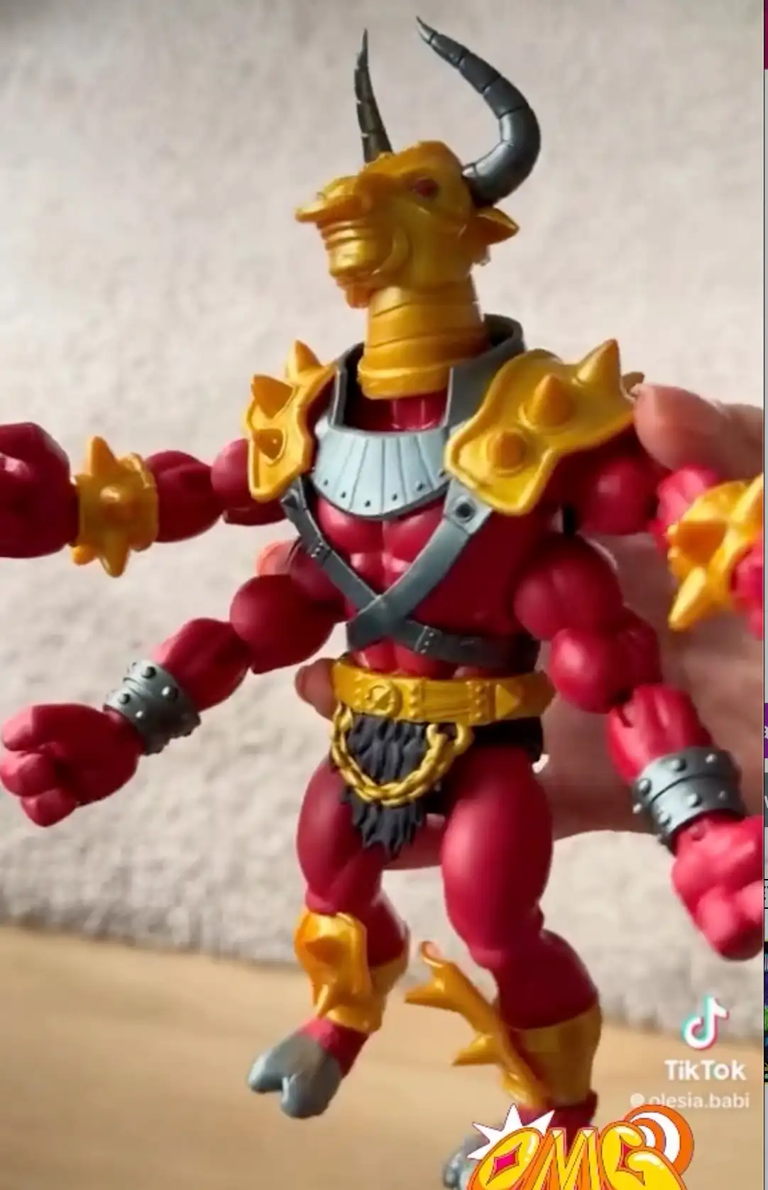 Tauraton MOTU Origins Mattel Creations Exclusive In Hand 7
