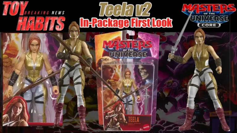 Teela v2 MOTU Core In-Package First Look