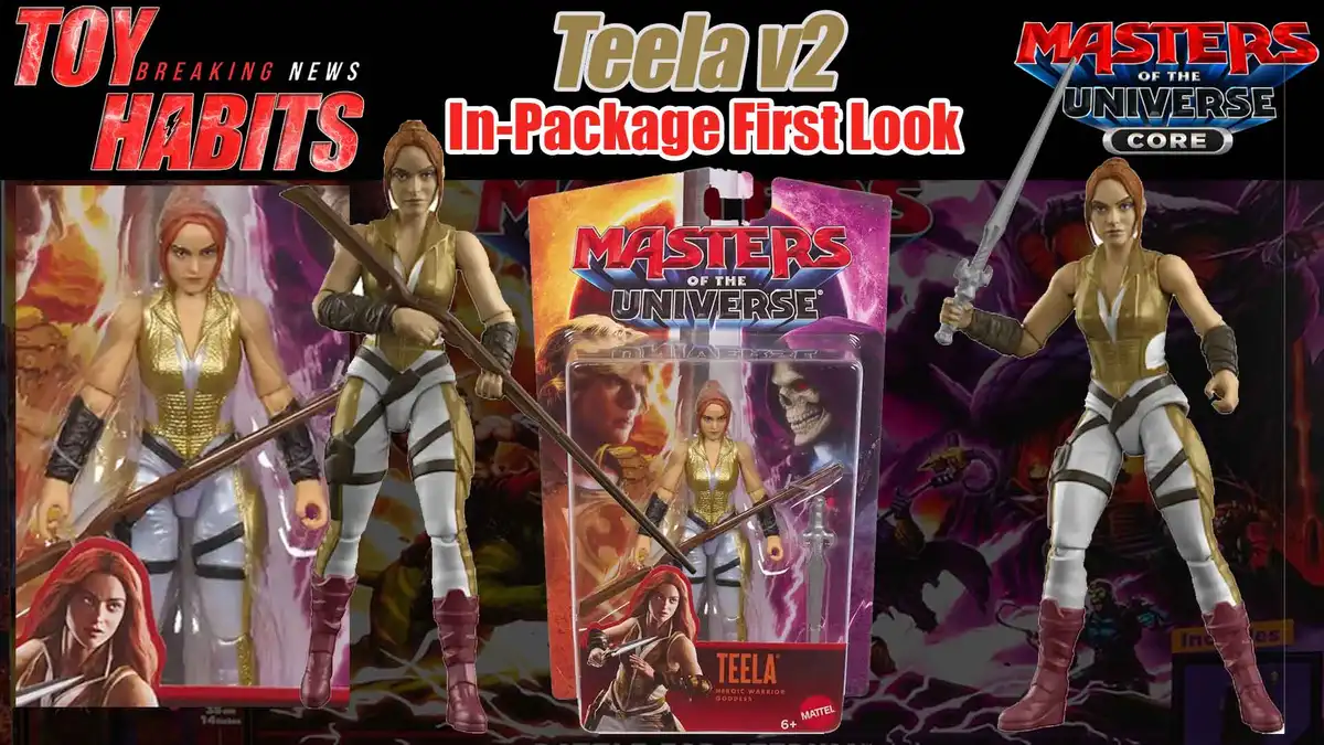 Teela v2 MOTU Core In-Package First Look